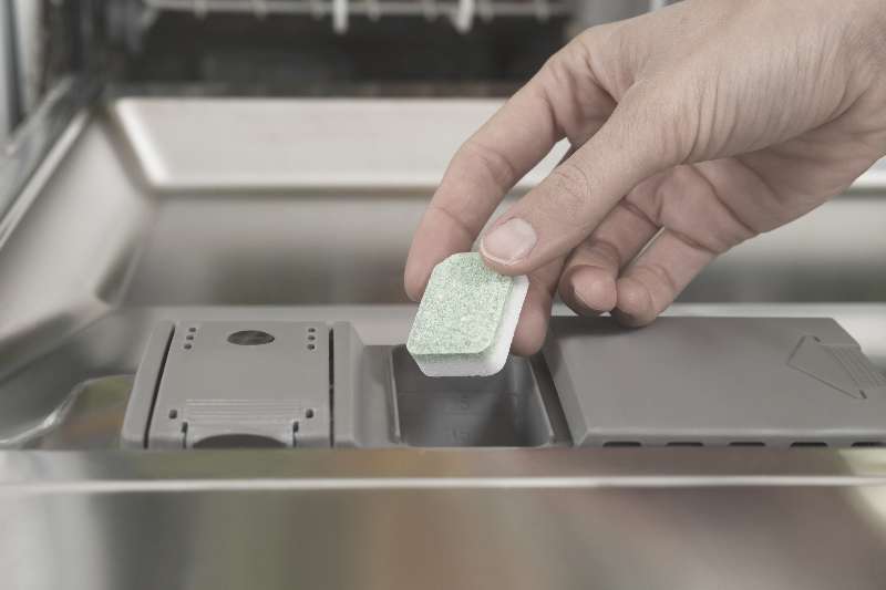 dishwasher detergent tablet