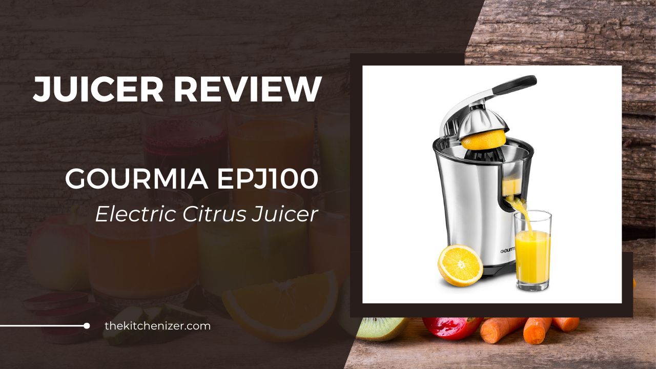 Gourmia EPJ100 Electric Citrus Juicer Review